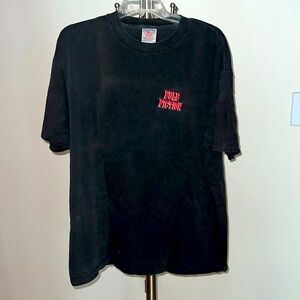 PULP FICTION black T shirt sz extra large VTG Original promotional merchandise